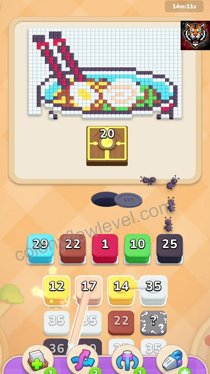 Colony Flow Level 235 step 4