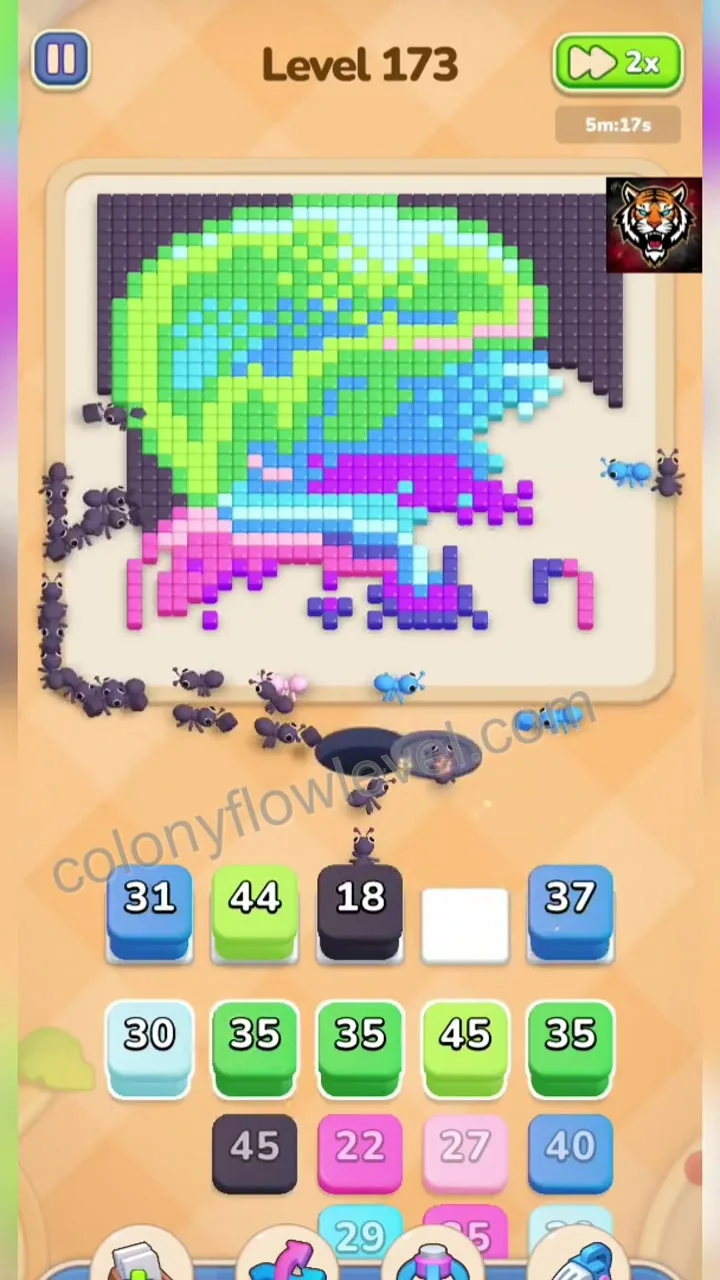 Colony Flow Level 173 step 4