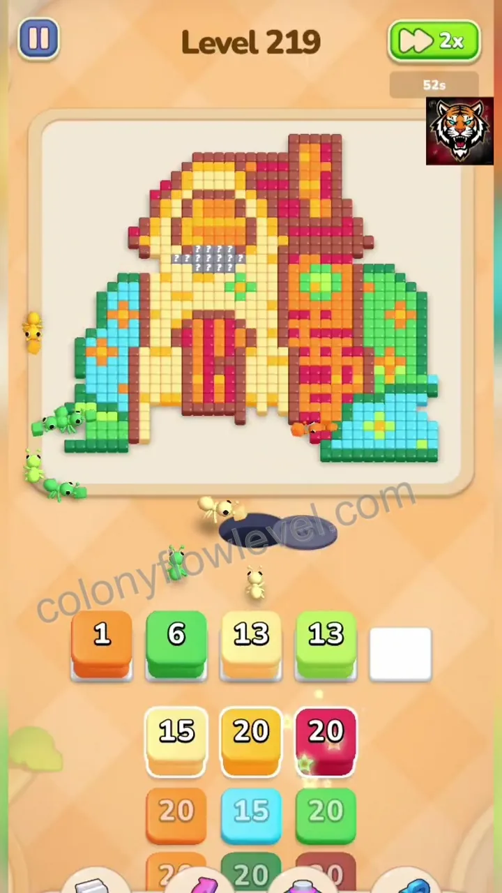 Colony Flow Level 219 step 3