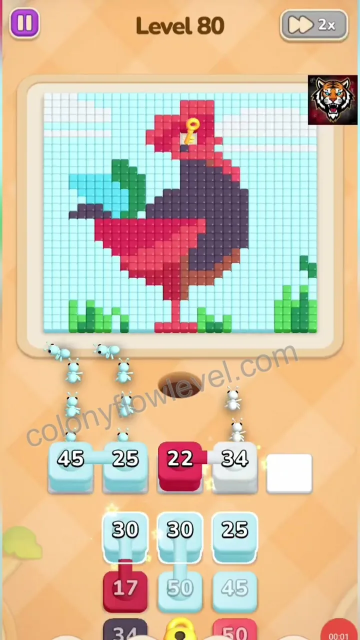 Colony Flow Level 80 step 2