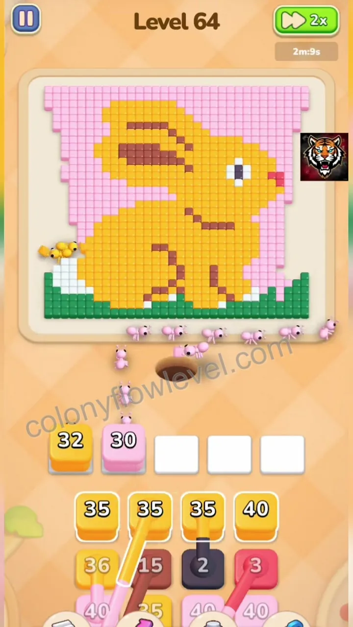 Colony Flow Level 64 step 3
