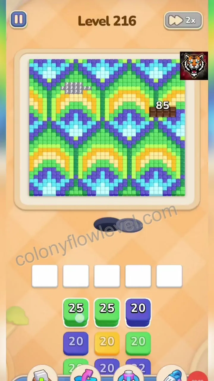 Colony Flow Level 216