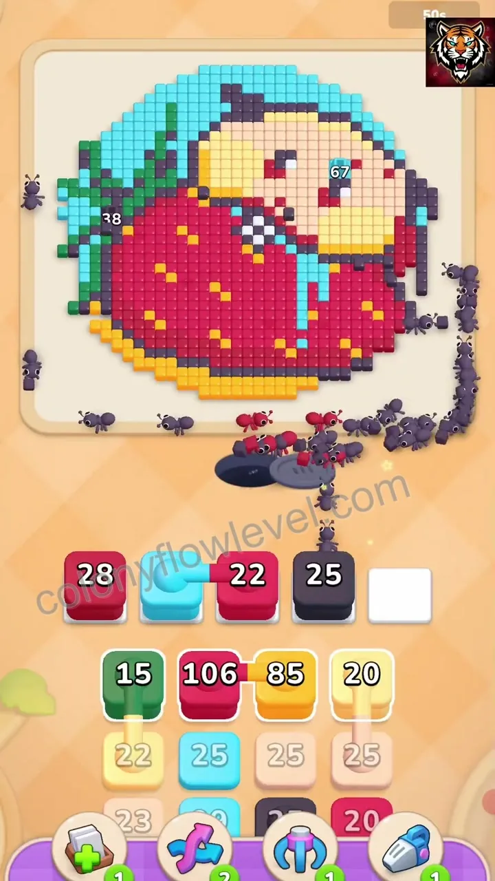Colony Flow Level 205 step 3