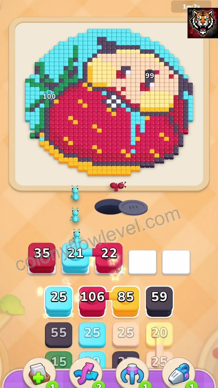 Colony Flow Level 205 step 2