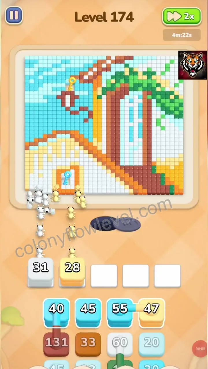 Colony Flow Level 174 step 2