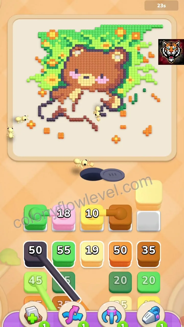 Colony Flow Level 185 step 4
