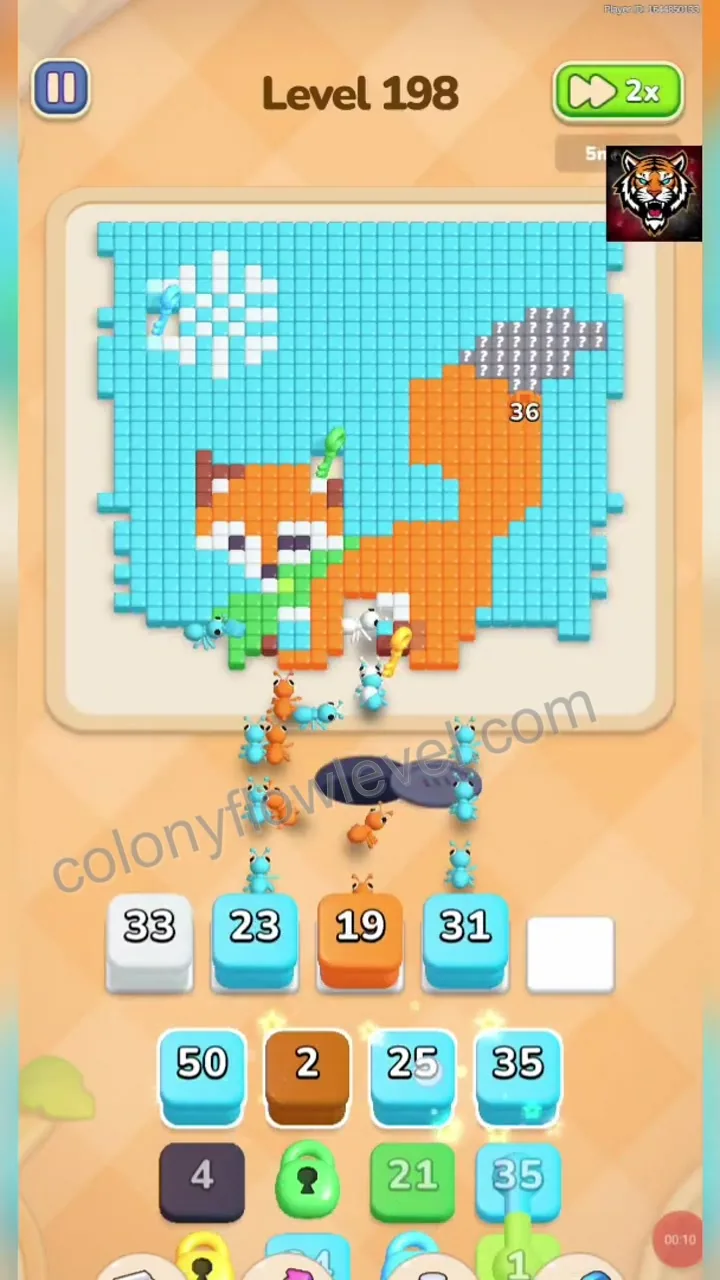 Colony Flow Level 198 step 3
