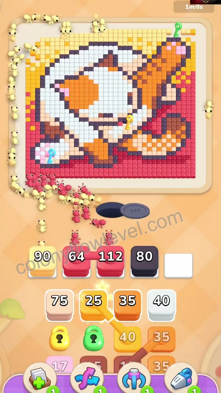 Colony Flow Level 85 step 3