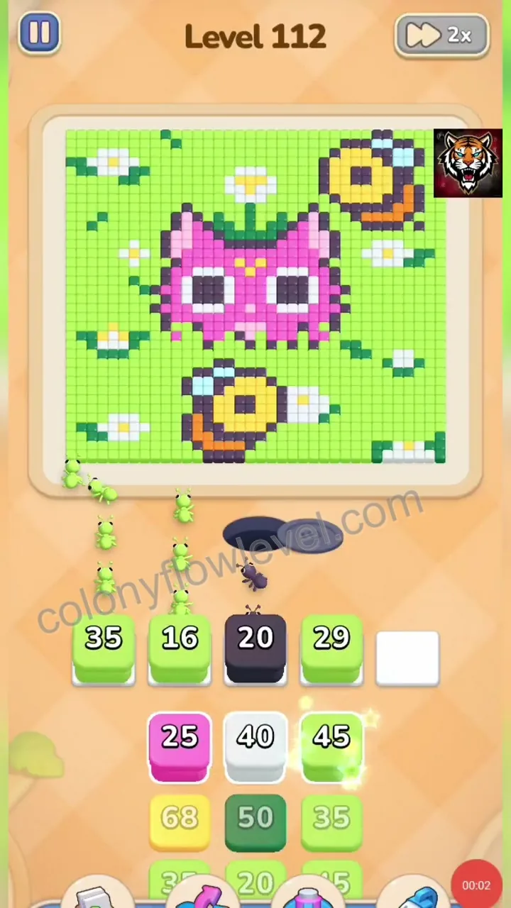 Colony Flow Level 112 step 2