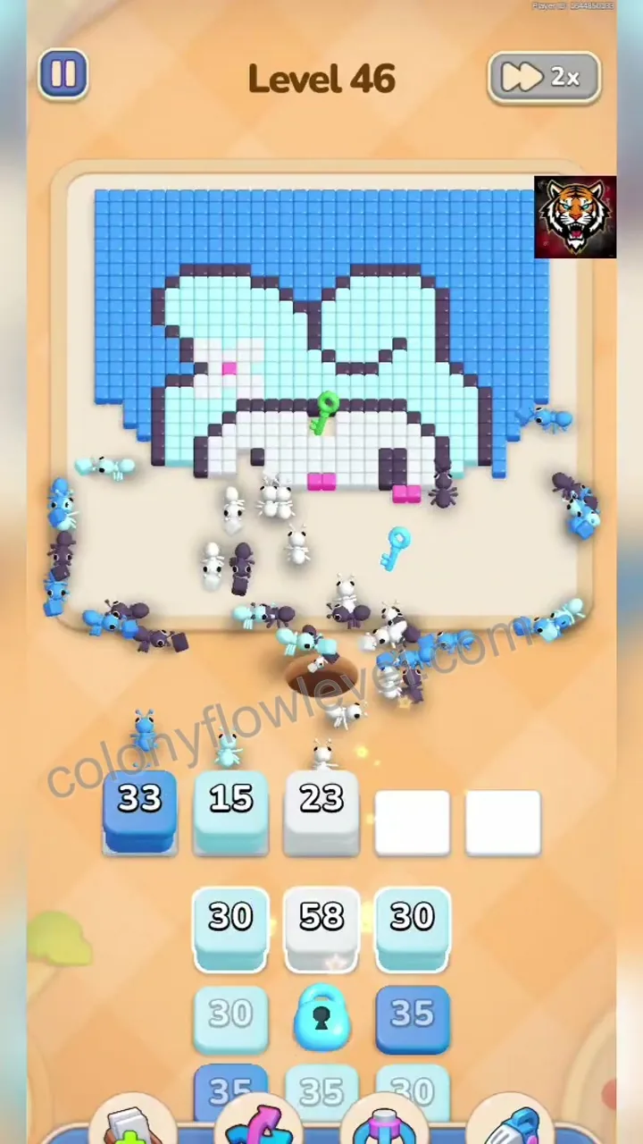 Colony Flow Level 46 step 4