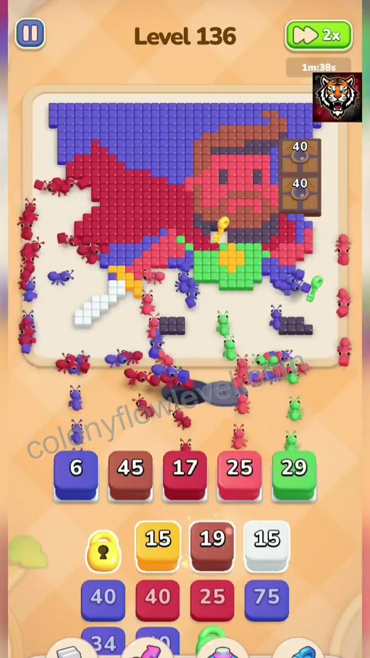 Colony Flow Level 136 step 4