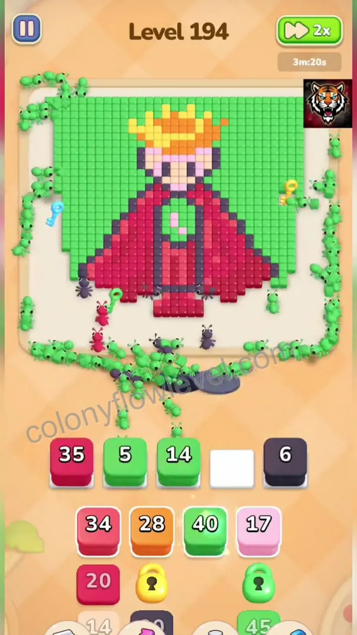 Colony Flow Level 194 step 3