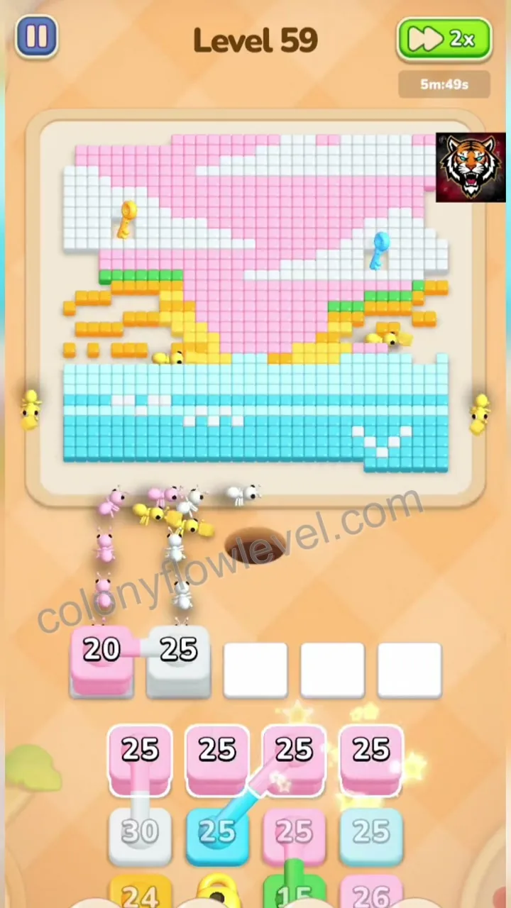 Colony Flow Level 59 step 3
