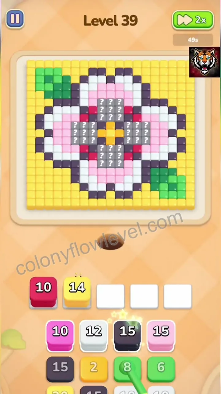 Colony Flow Level 39 step 2