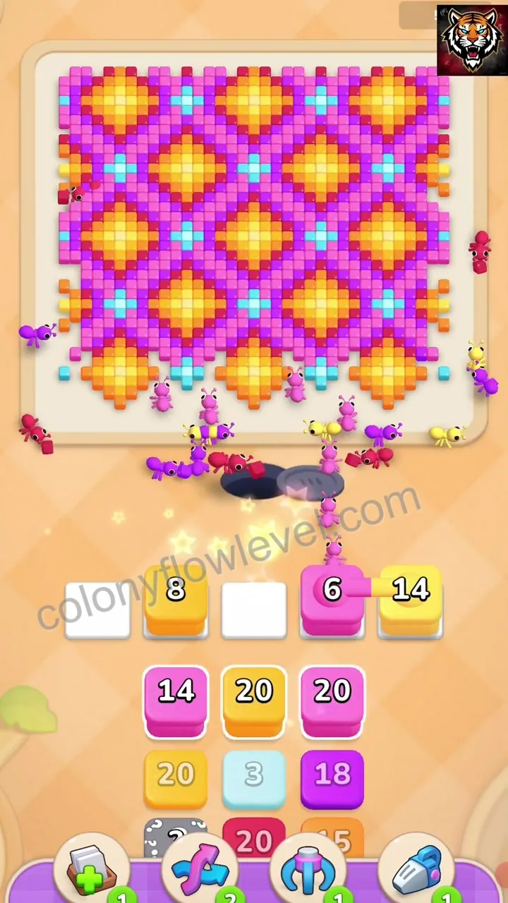 Colony Flow Level 220 step 3