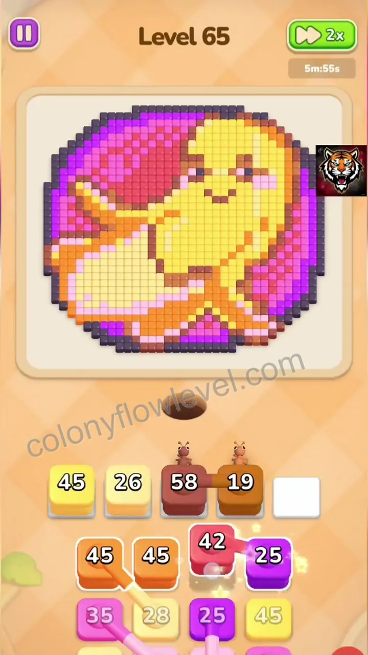 Colony Flow Level 65 step 2