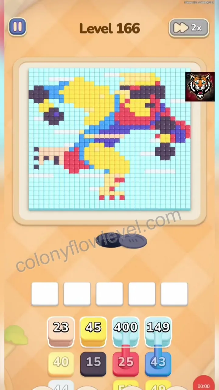 Colony Flow Level 166 step 1