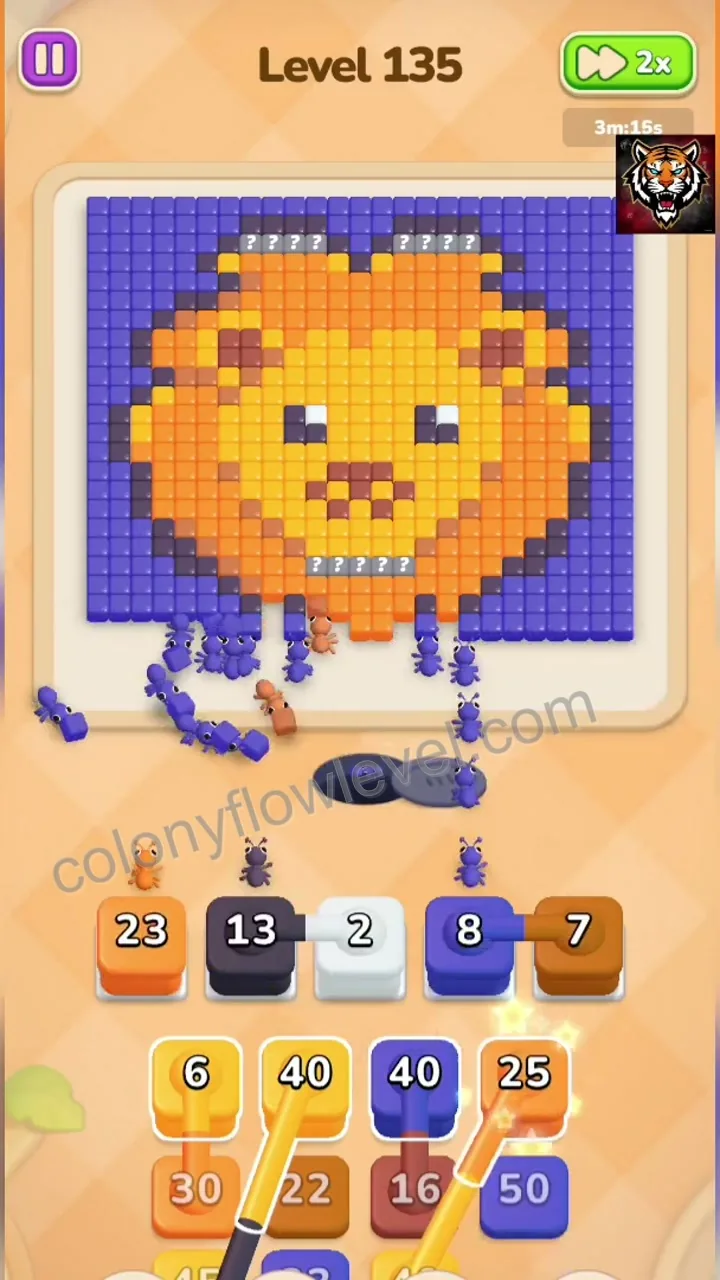 Colony Flow Level 135 step 3