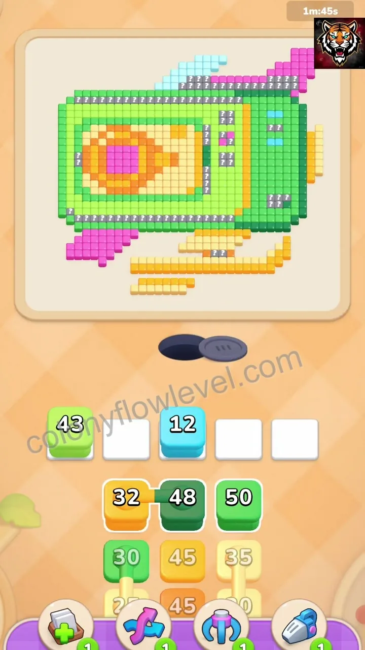 Colony Flow Level 90 step 4