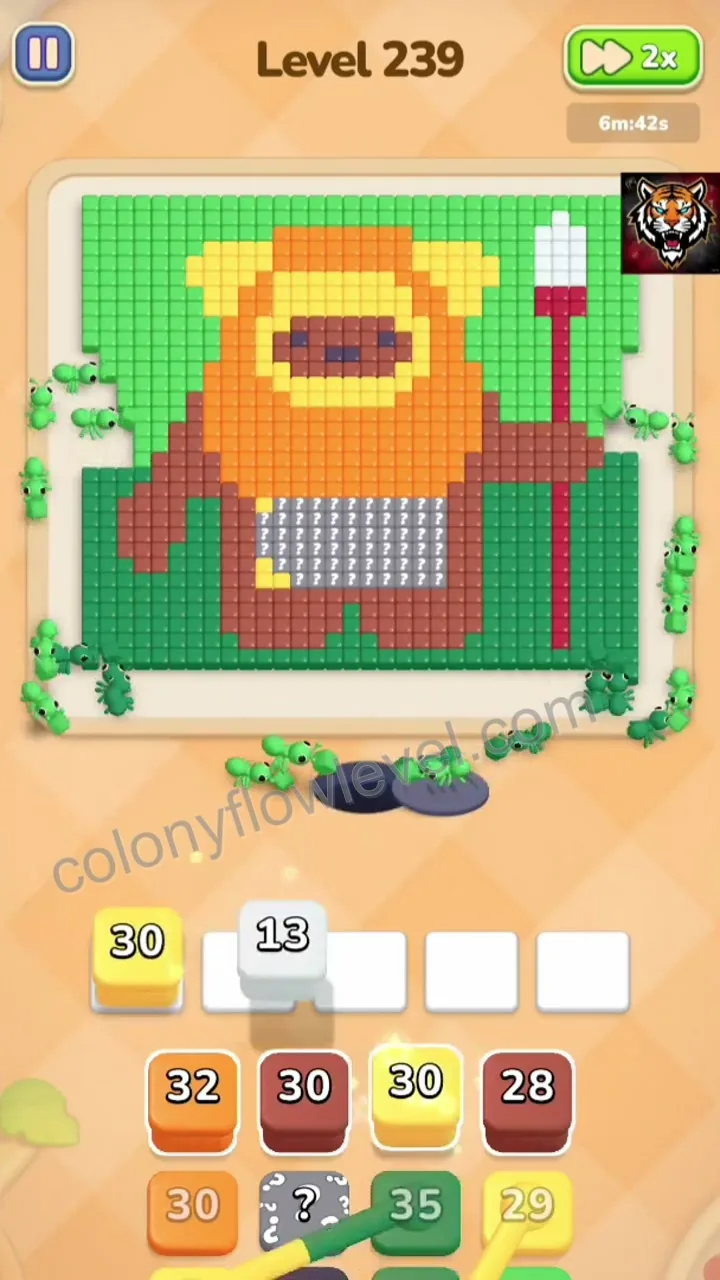 Colony Flow Level 239 step 3