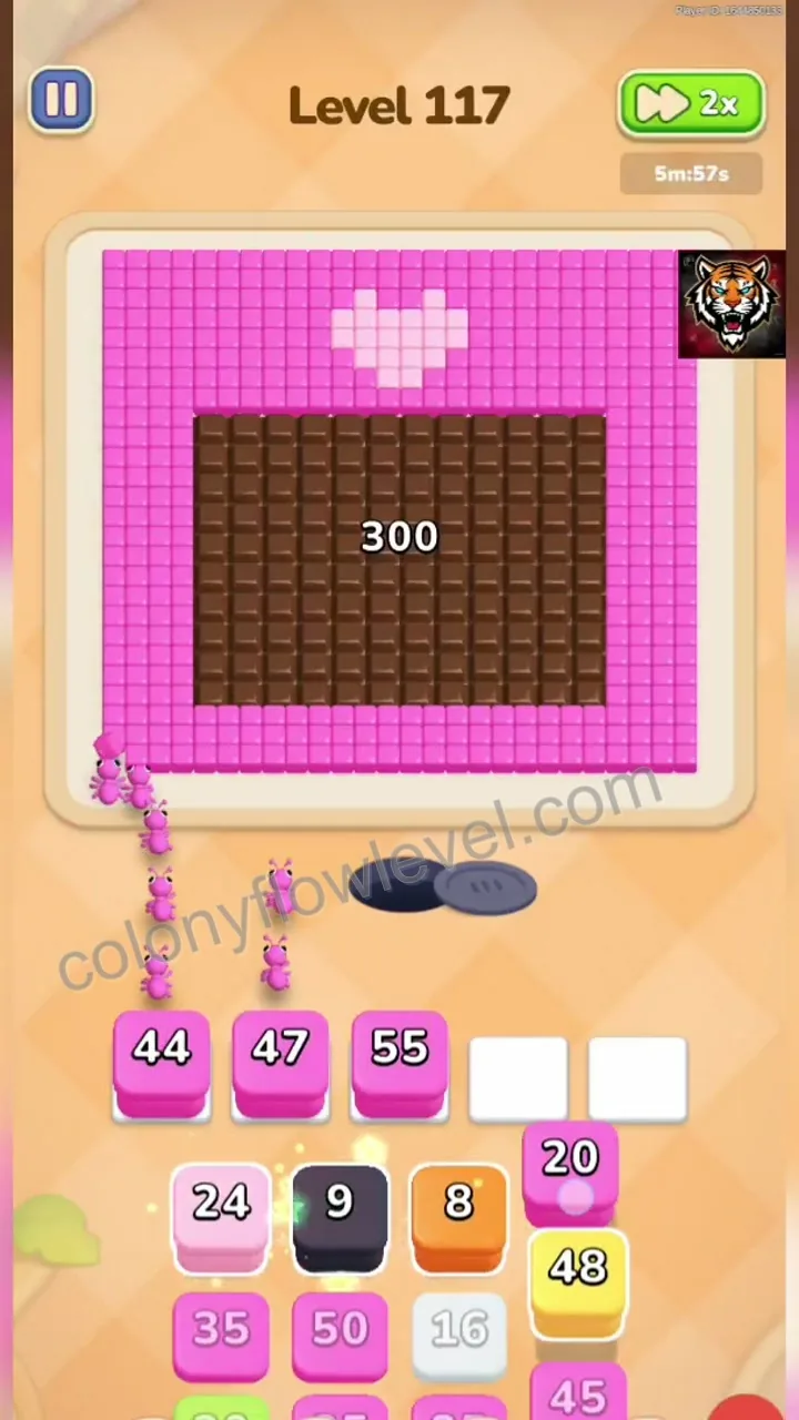 Colony Flow Level 117 step 2