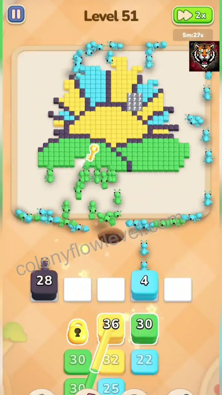 Colony Flow Level 51 step 4