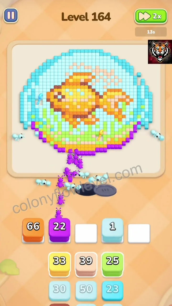 Colony Flow Level 164 step 3