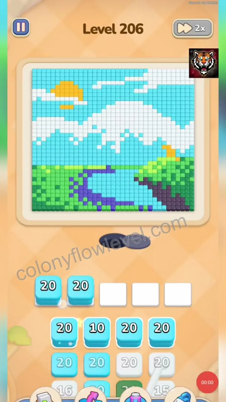 Colony Flow Level 206