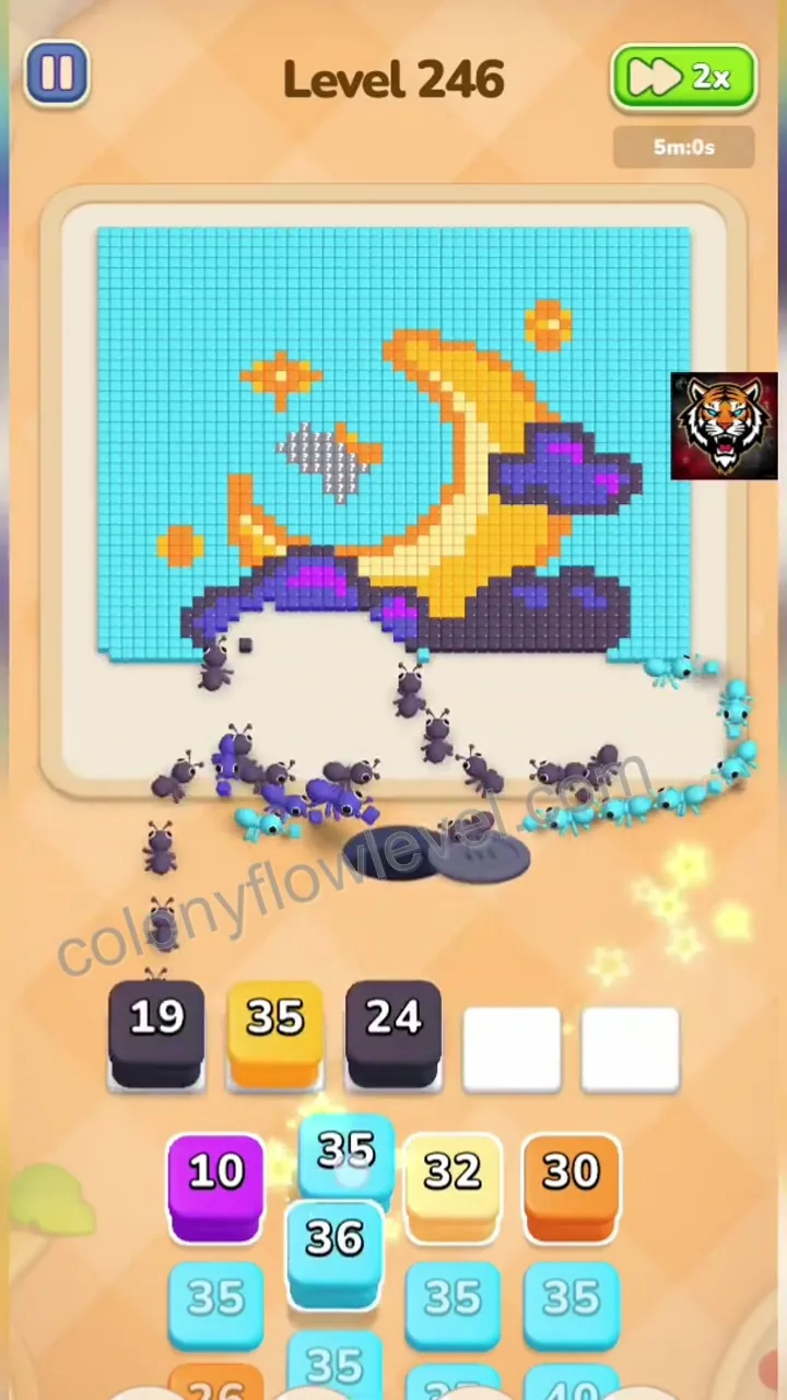 Colony Flow Level 246 step 4