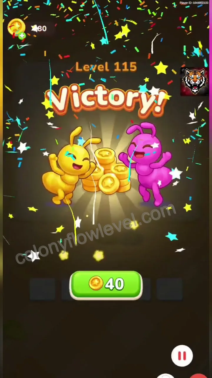 Colony Flow Level 115 step 4