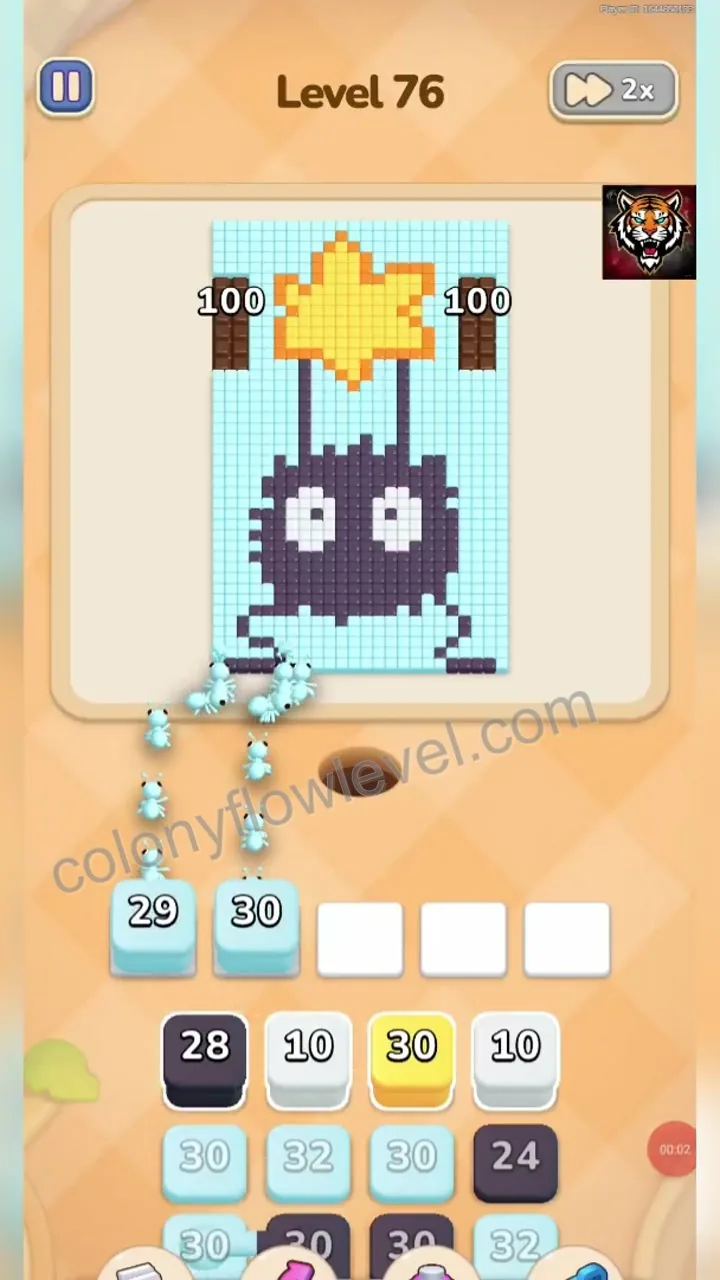 Colony Flow Level 76 step 2