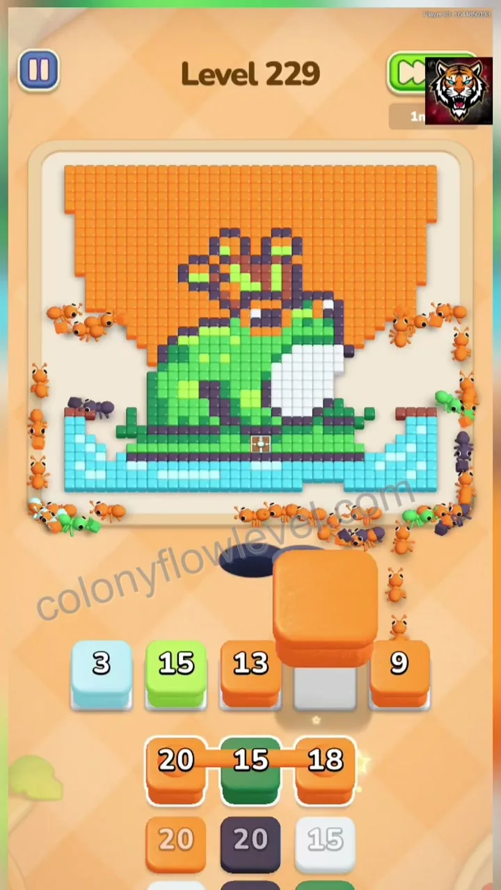 Colony Flow Level 229 step 4
