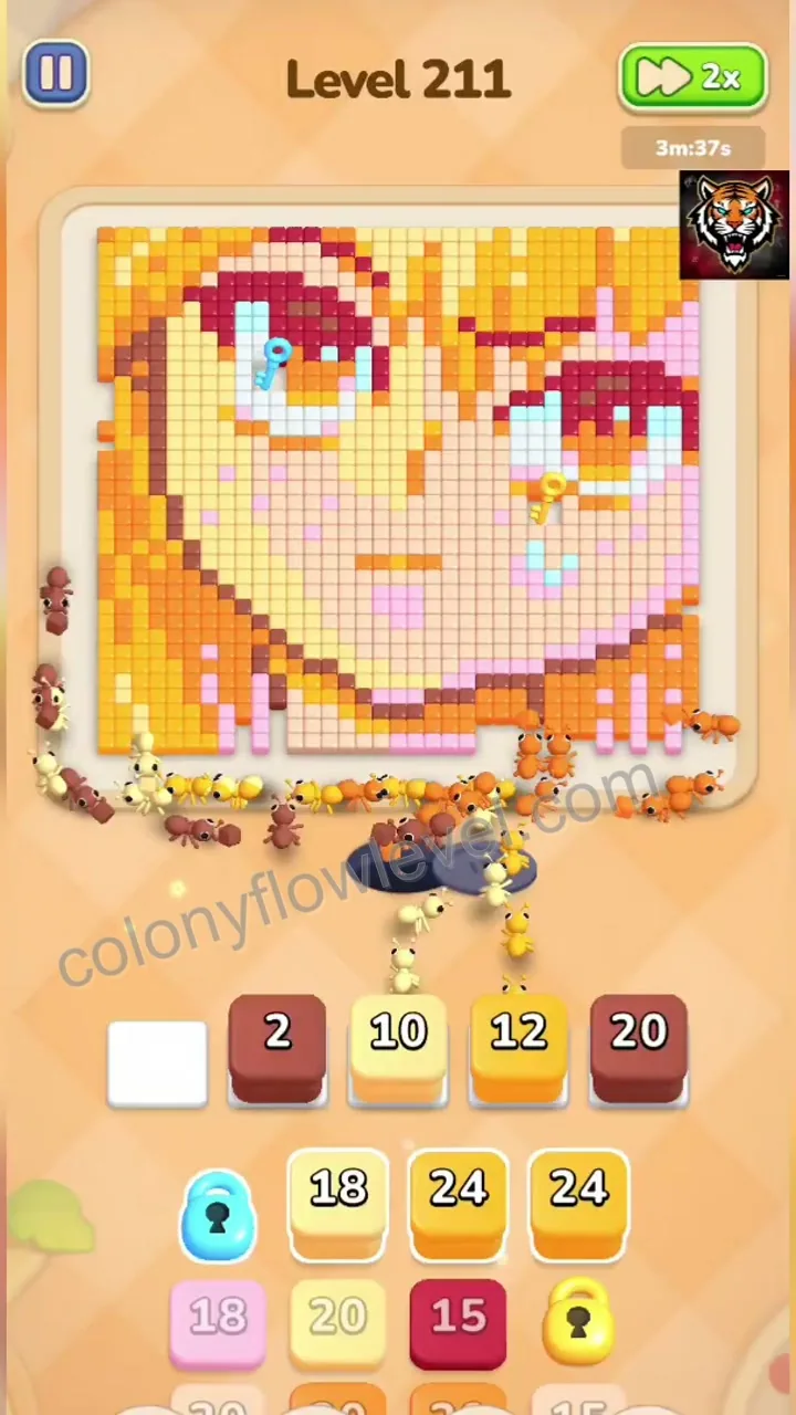 Colony Flow Level 211 step 3