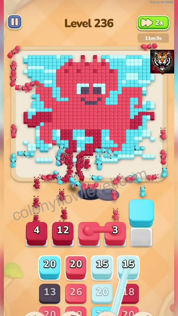 Colony Flow Level 236 step 3