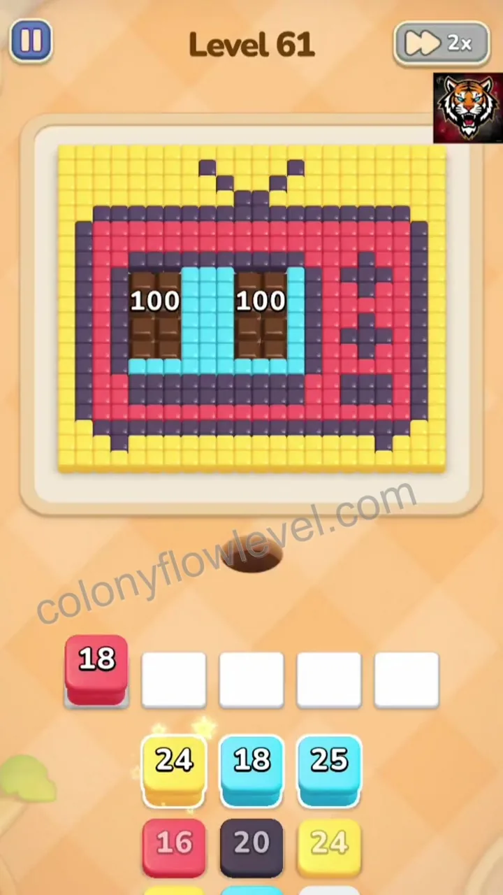 Colony Flow Level 61 step 2