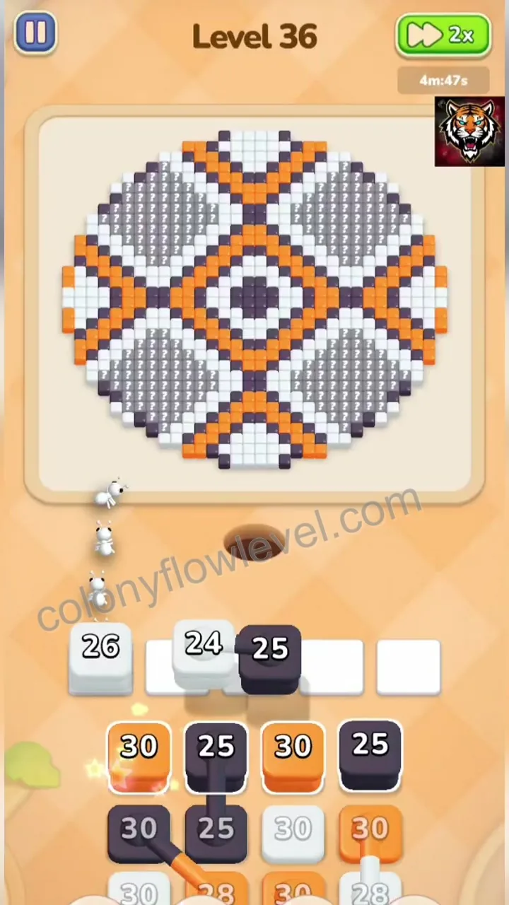 Colony Flow Level 36 step 2