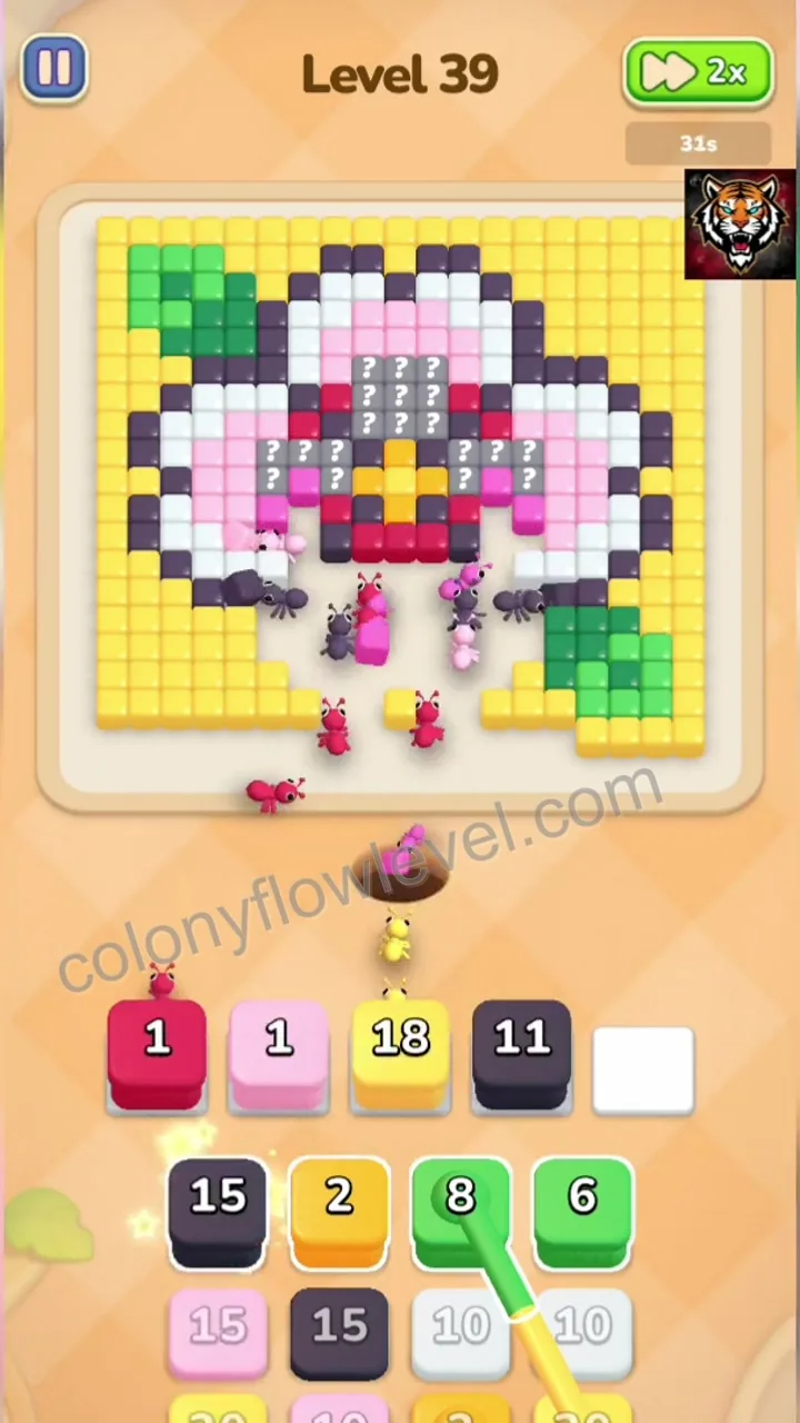 Colony Flow Level 39 step 4