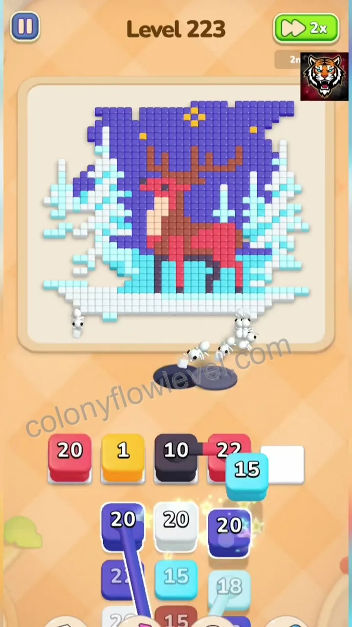 Colony Flow Level 223 step 4