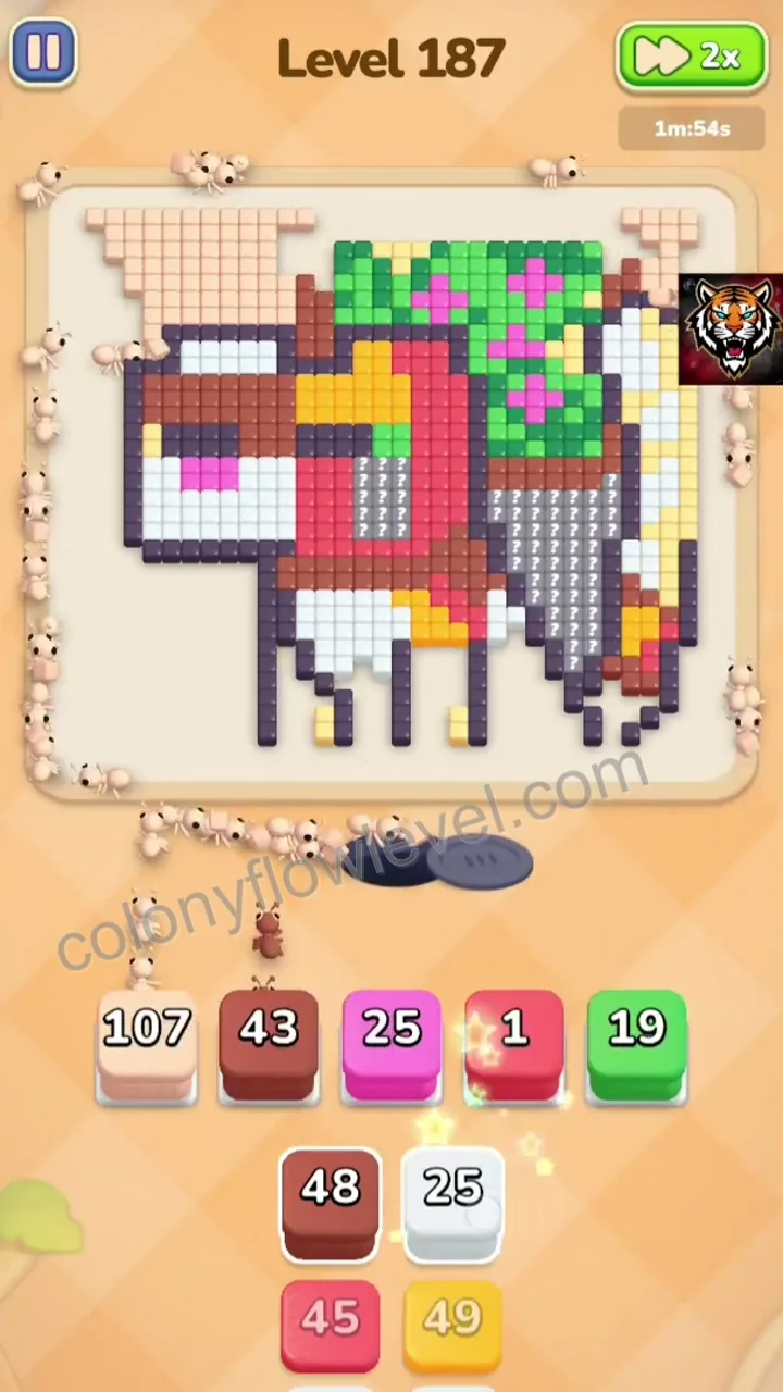 Colony Flow Level 187 step 3