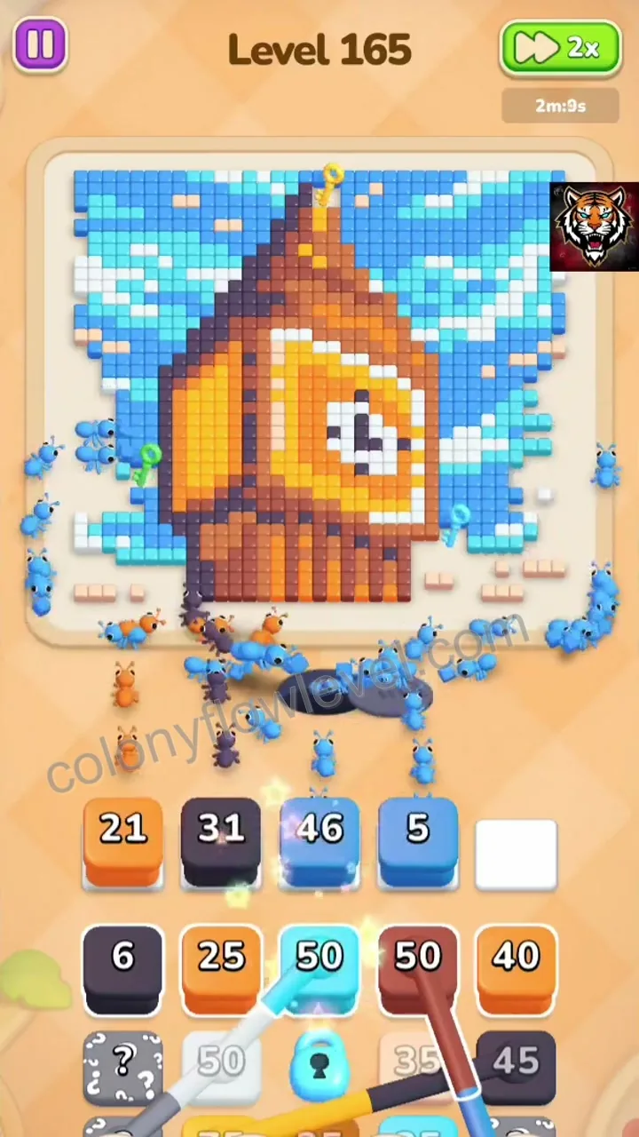 Colony Flow Level 165 step 3