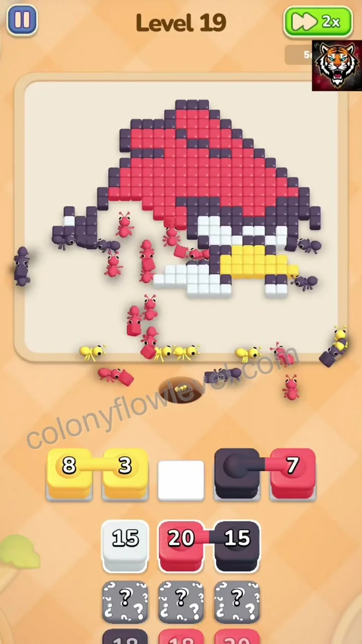 Colony Flow Level 19 step 4