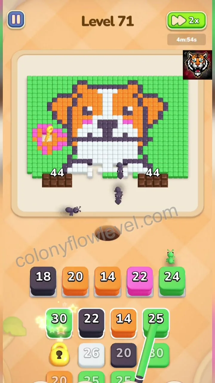 Colony Flow Level 71 step 3