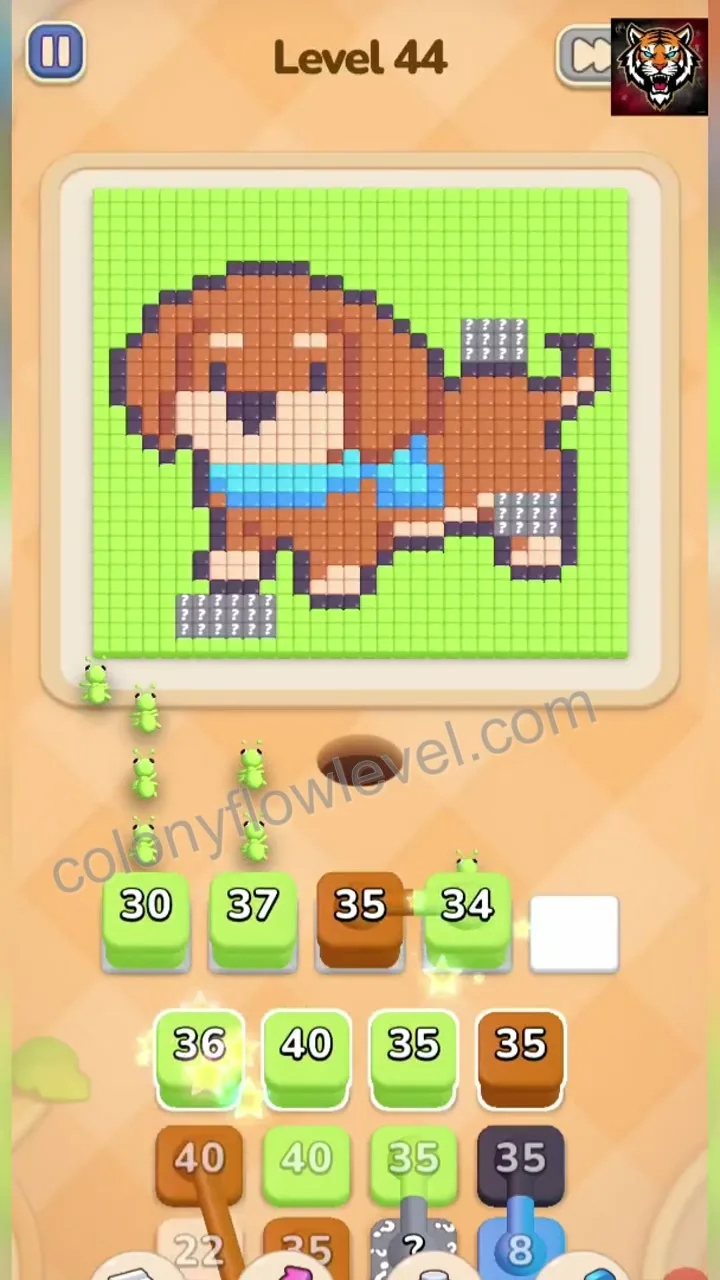 Colony Flow Level 44 step 2