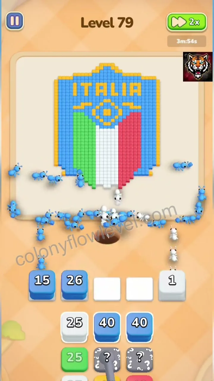 Colony Flow Level 79 step 3