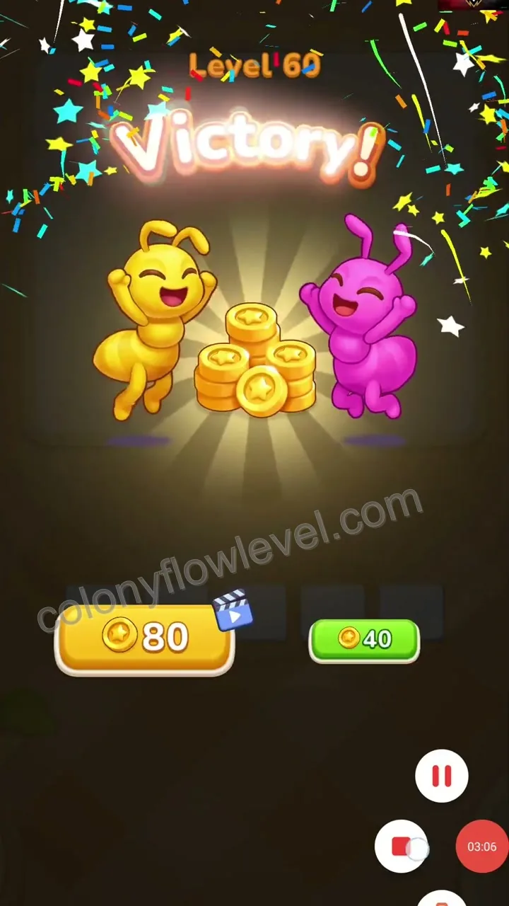 Colony Flow Level 60 step 4
