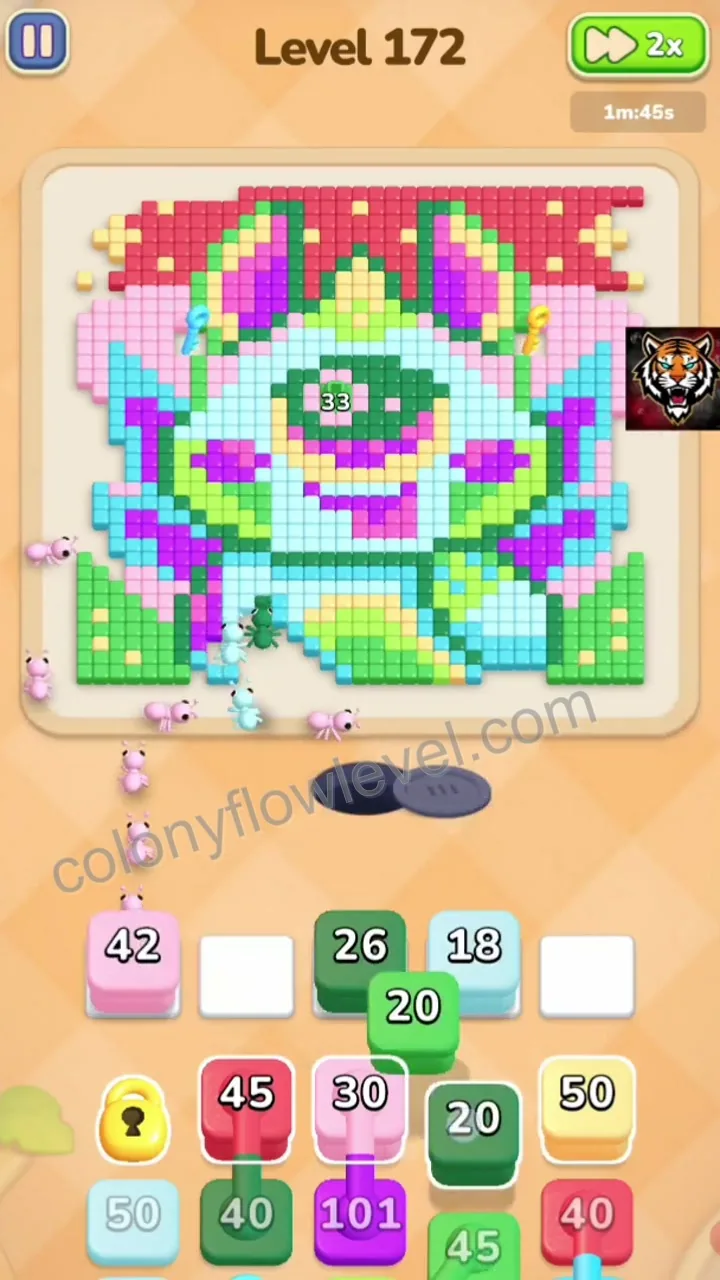 Colony Flow Level 172 step 3
