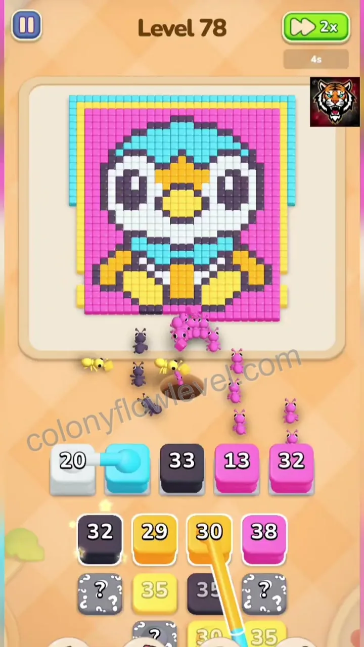 Colony Flow Level 78 step 3