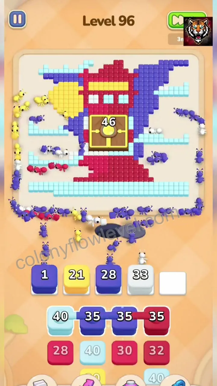 Colony Flow Level 96 step 4