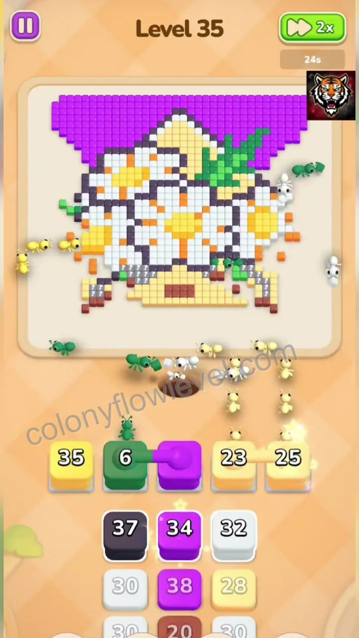 Colony Flow Level 35 step 4