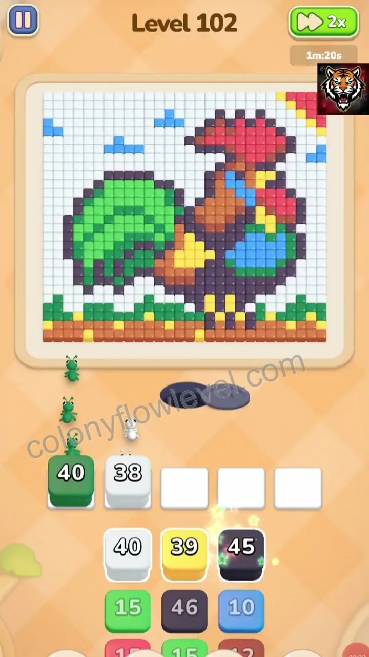 Colony Flow Level 102 step 2